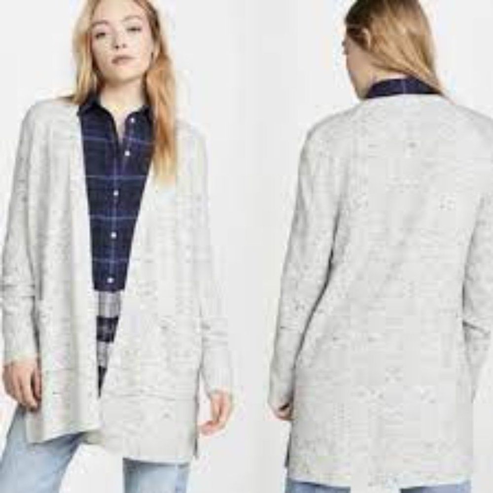 Madewell Donegal Kent Cardigan Coziest Yarn Womens Small